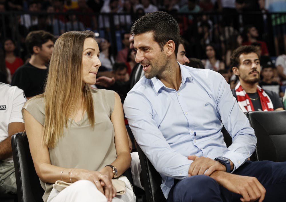 Novak Djokovic: Wife Jelena Insists Nothing 'Dodgy' About Paris Drink