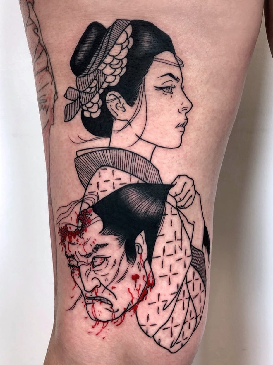 54 Great Japanese Samurai Tattoos  Ideas That Are Worth The Pain