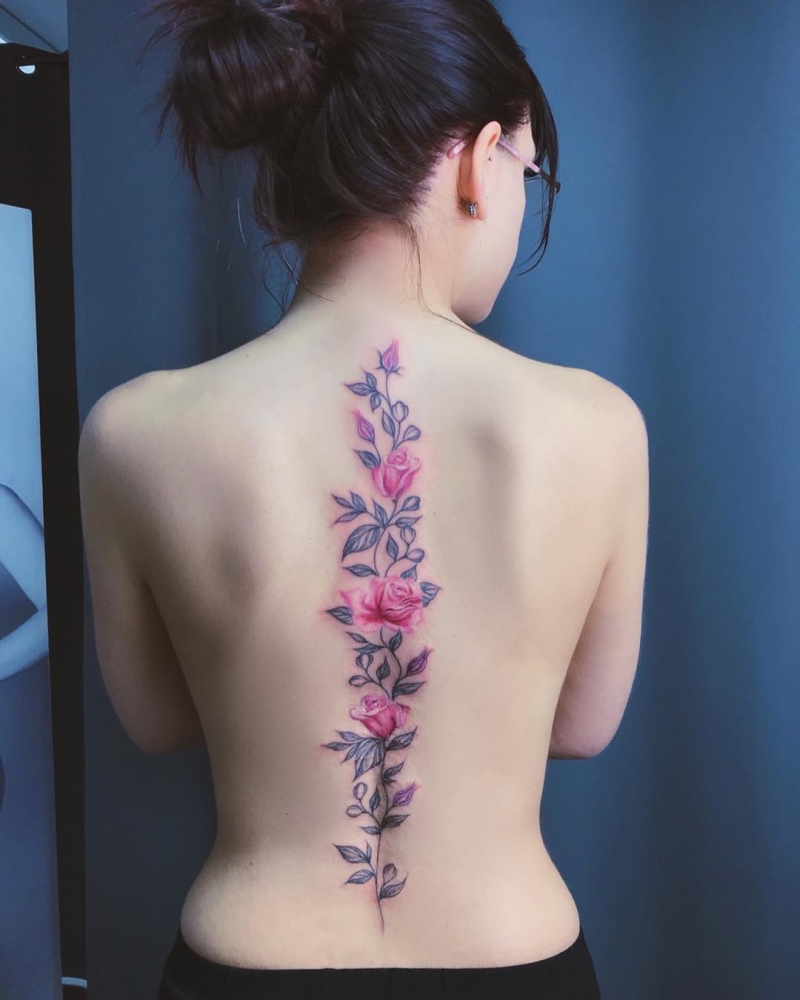 spine tattoo ideas