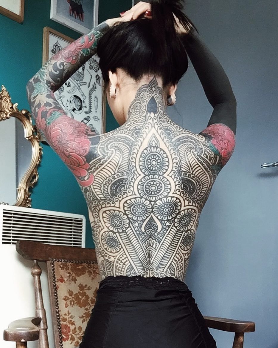 List 98+ Wallpaper Half Back Piece Tattoo Completed