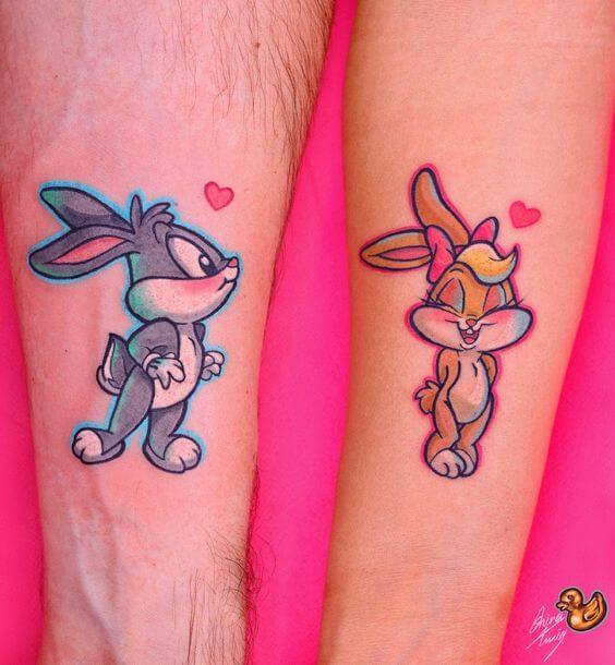 30 Romantic Matching Couple Tattoos That Aren't Cheesy - 213