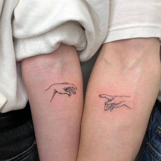 30 Romantic Matching Couple Tattoos That Aren't Cheesy - 215