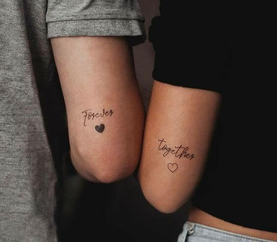30 Romantic Matching Couple Tattoos That Aren't Cheesy - 227