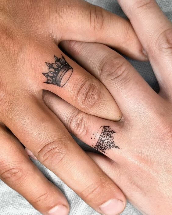 30 Romantic Matching Couple Tattoos That Aren't Cheesy - 229