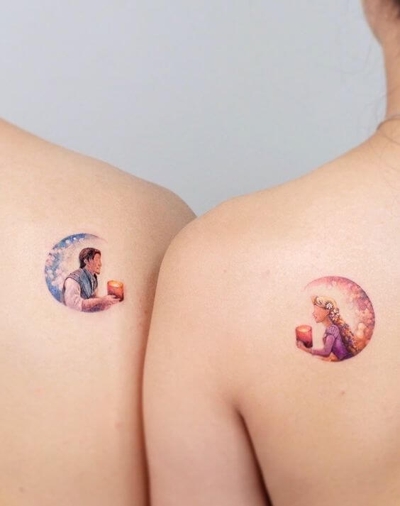 30 Romantic Matching Couple Tattoos That Aren't Cheesy - 197