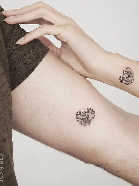 30 Romantic Matching Couple Tattoos That Aren't Cheesy - 203