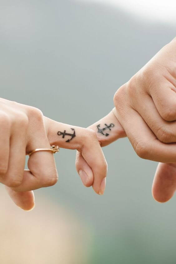 30 Romantic Matching Couple Tattoos That Aren't Cheesy - 205