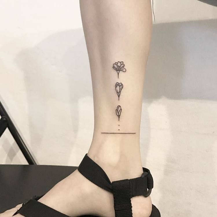 Freesia tattoo by doodle.popo