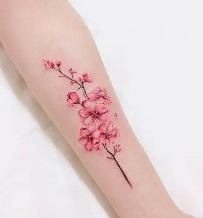 What Does a Cherry Blossom Tattoo Symbolize
