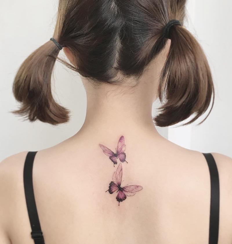 100 tattoos of butterflies and moths by tattolover Medium