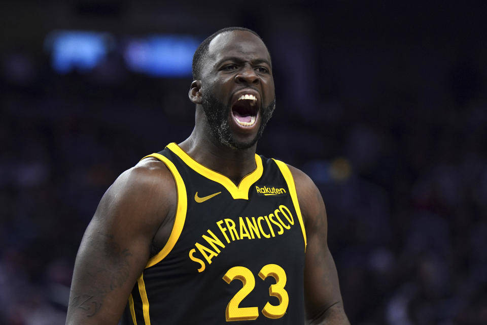 Golden State Warriors forward Draymond Green has been involved in his share of controversy this year. (AP Photo/Loren Elliott)