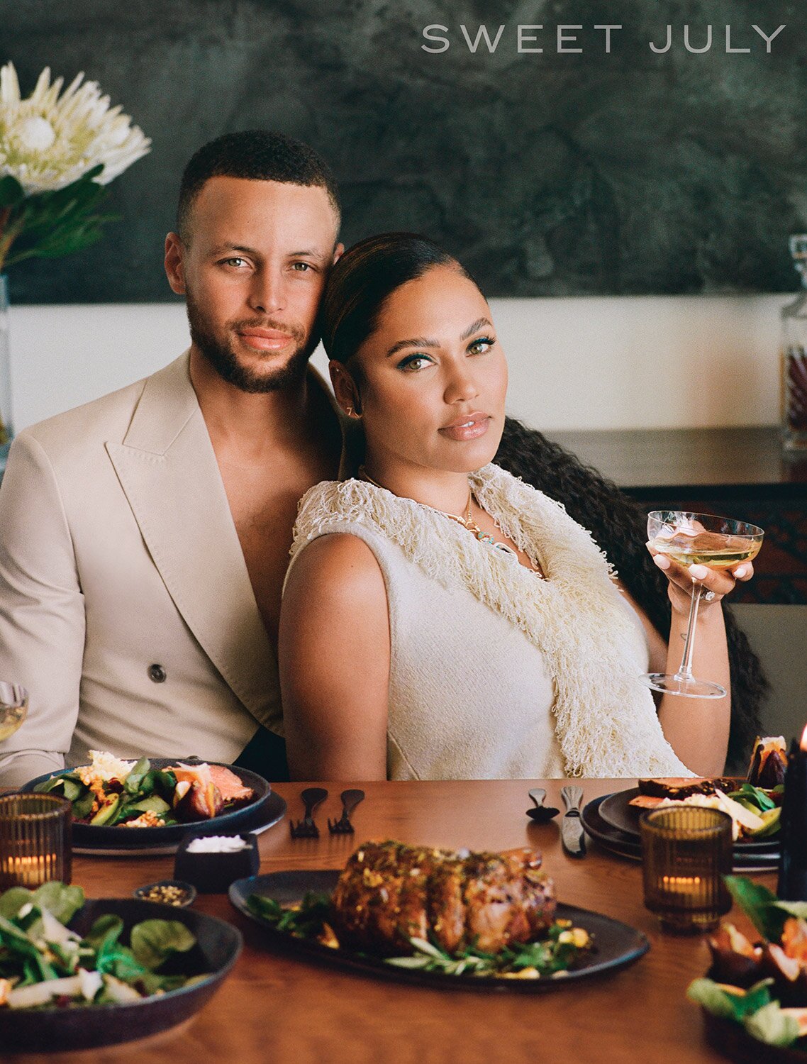 Chef Steph Curry's wife happily prepares to attend Thanksgiving