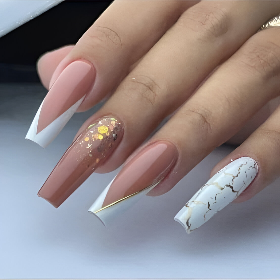 27 Stunning Coffin Nails Too Gorgeous To Ignore