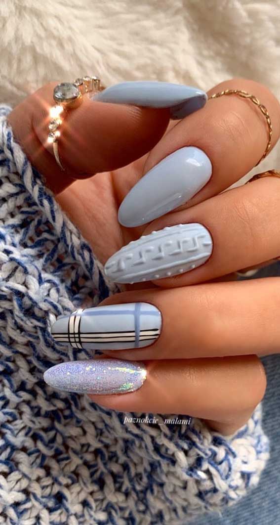 The prettiest winter nails, winter nail ideas, and winter nail designs