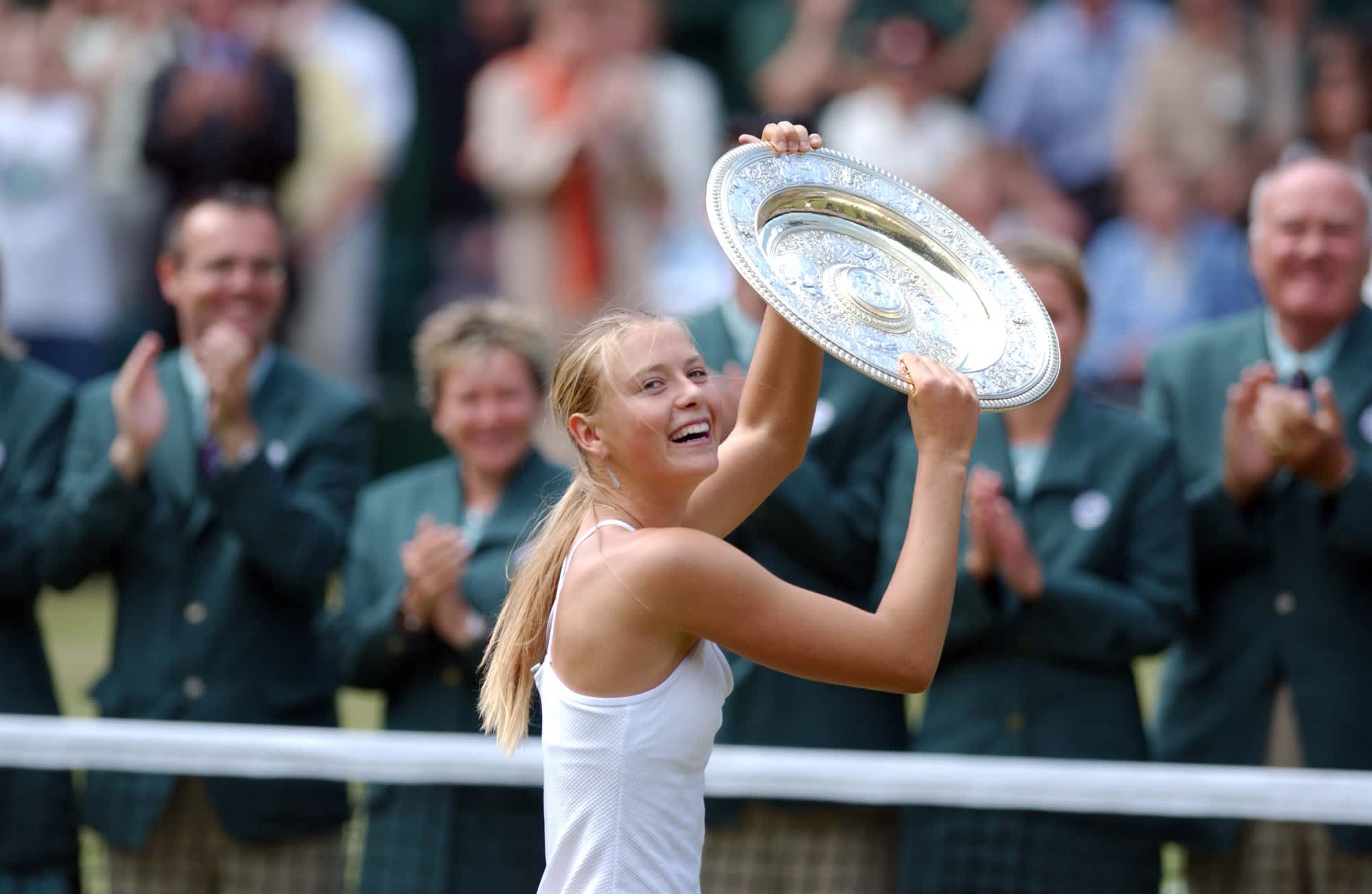 Maria Sharapova won her first Grand Slam at age 17