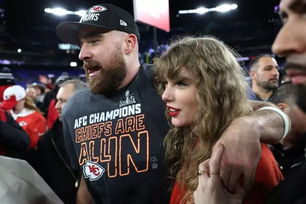 Taylor Swift celebrated the win alongside Kelce