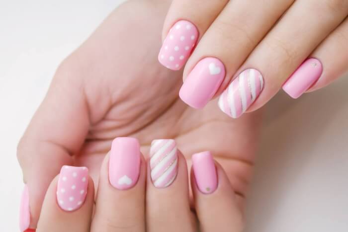 20+ Ideas To Create Gorgeous Pink Nails For A Romantic Night Out - 169