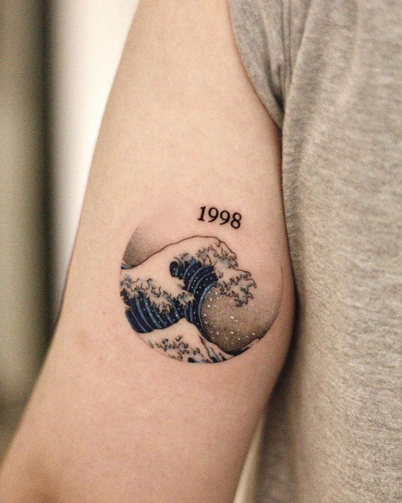 Ocean tattoo
