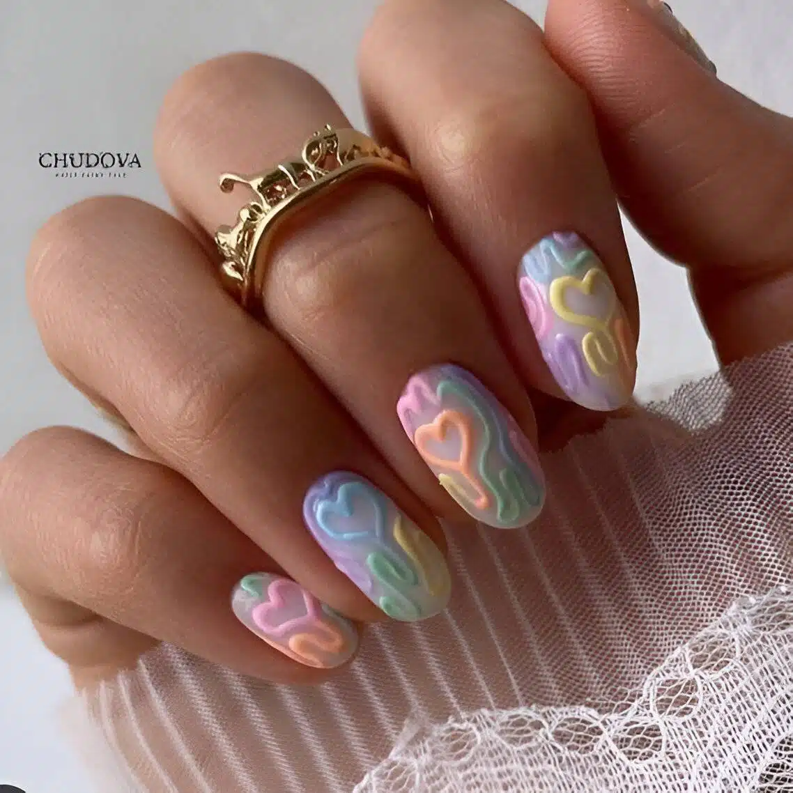 30 Chic Pastel Nail Designs To Look Pretty All Year Round - 193
