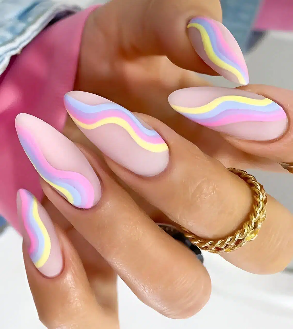 30 Chic Pastel Nail Designs To Look Pretty All Year Round - 227
