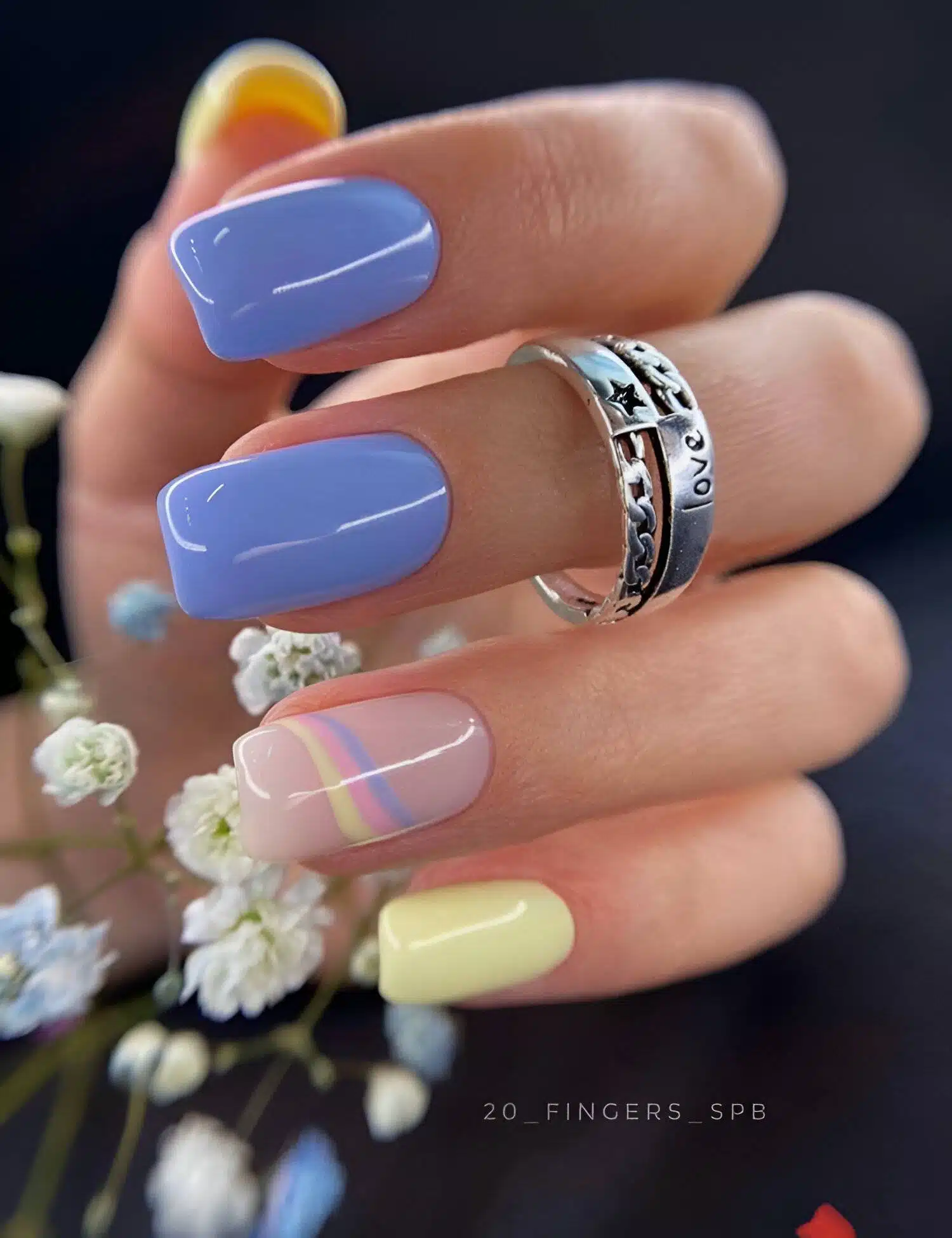 30 Chic Pastel Nail Designs To Look Pretty All Year Round - 195