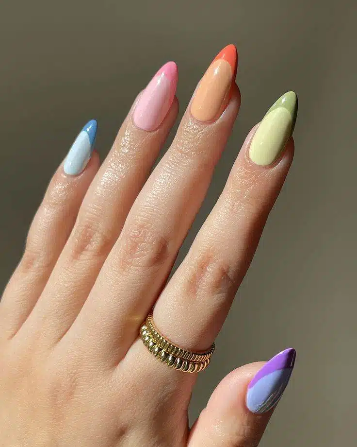 30 Chic Pastel Nail Designs To Look Pretty All Year Round - 243
