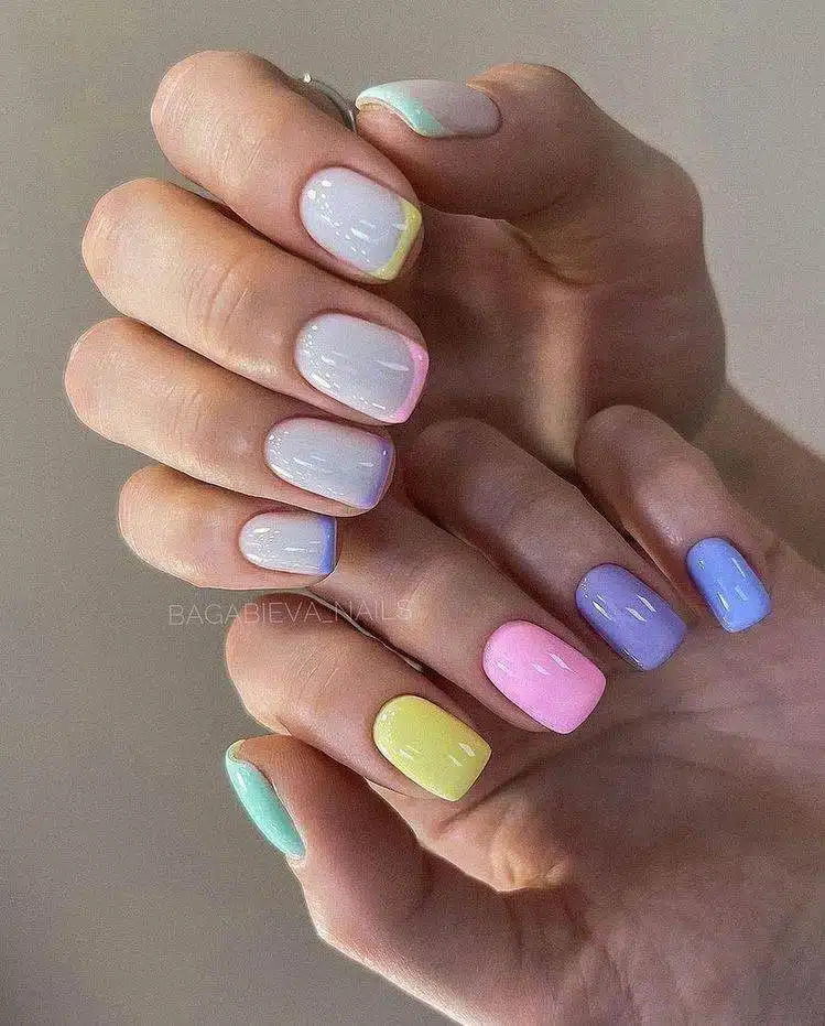 30 Chic Pastel Nail Designs To Look Pretty All Year Round - 249