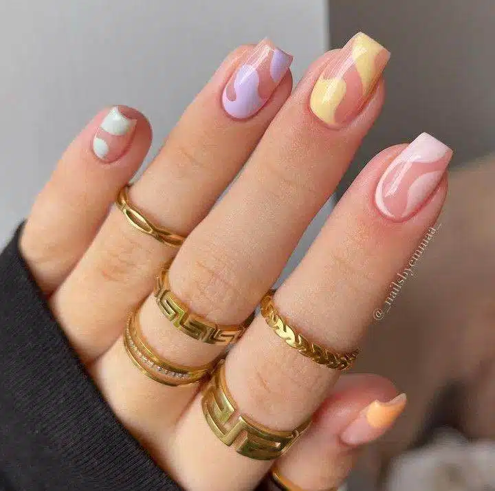 30 Chic Pastel Nail Designs To Look Pretty All Year Round - 199