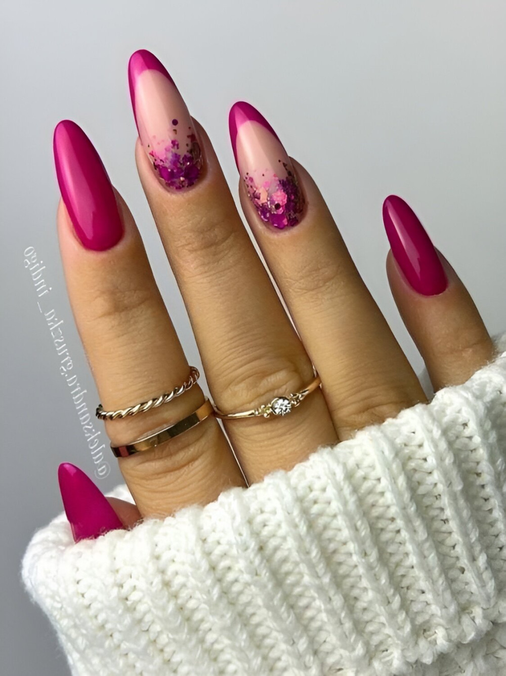 30 Irresistible Viva Magenta Manicures You Will Want To Wear All Year - 221