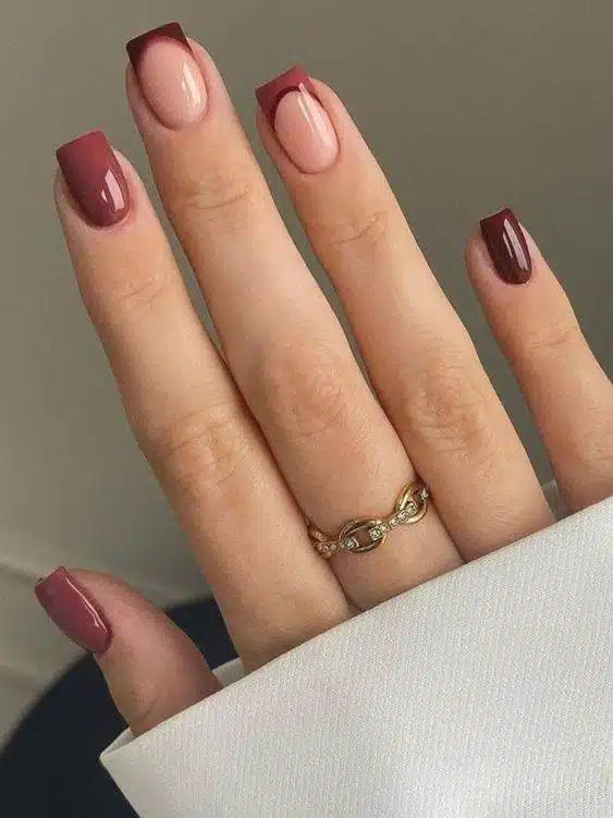 30 Simple But Pretty Short Square Nails - 211