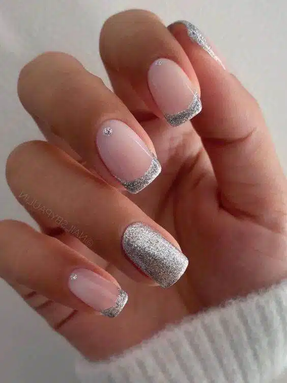 30 Simple But Pretty Short Square Nails - 217