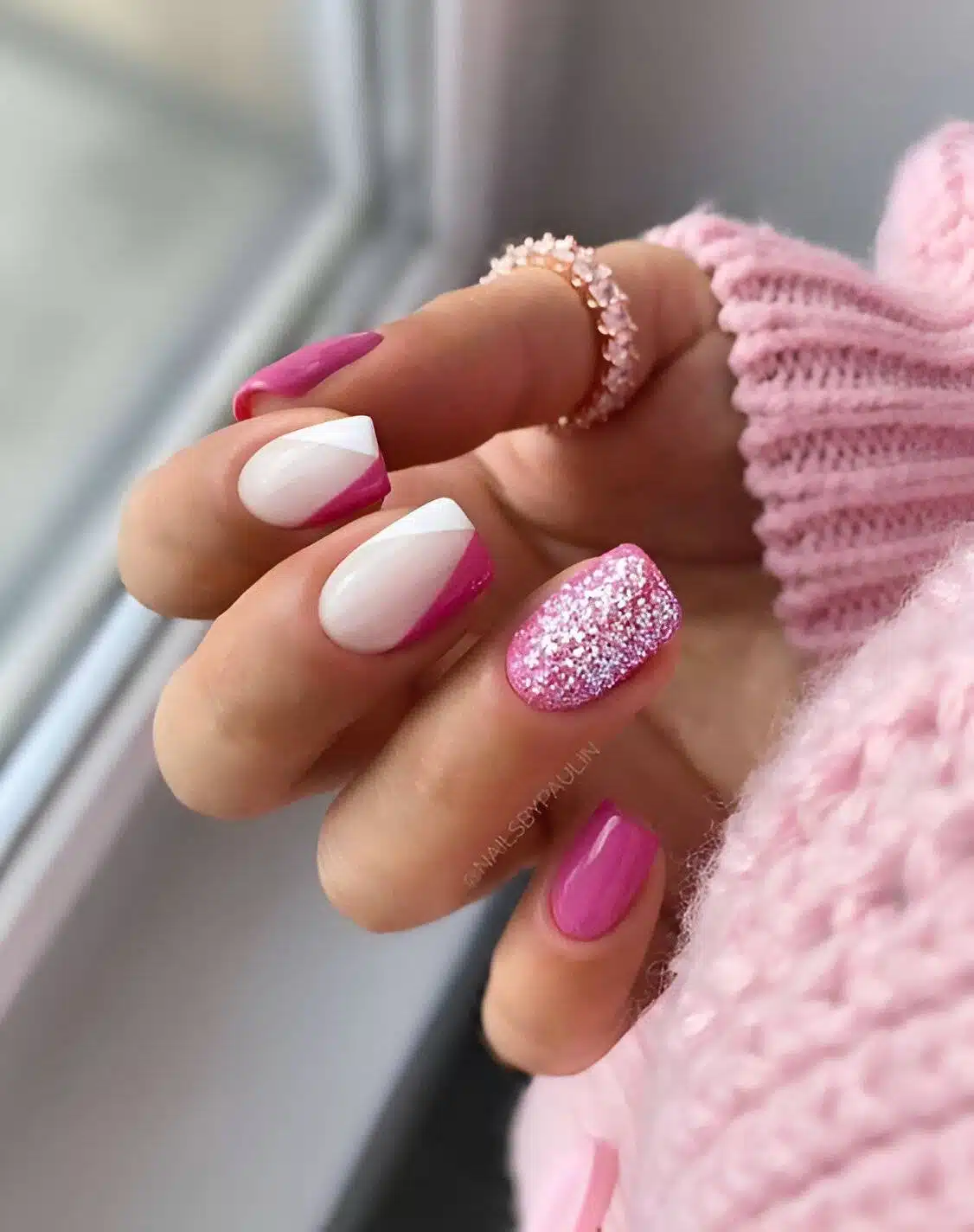 30 Simple But Pretty Short Square Nails - 223