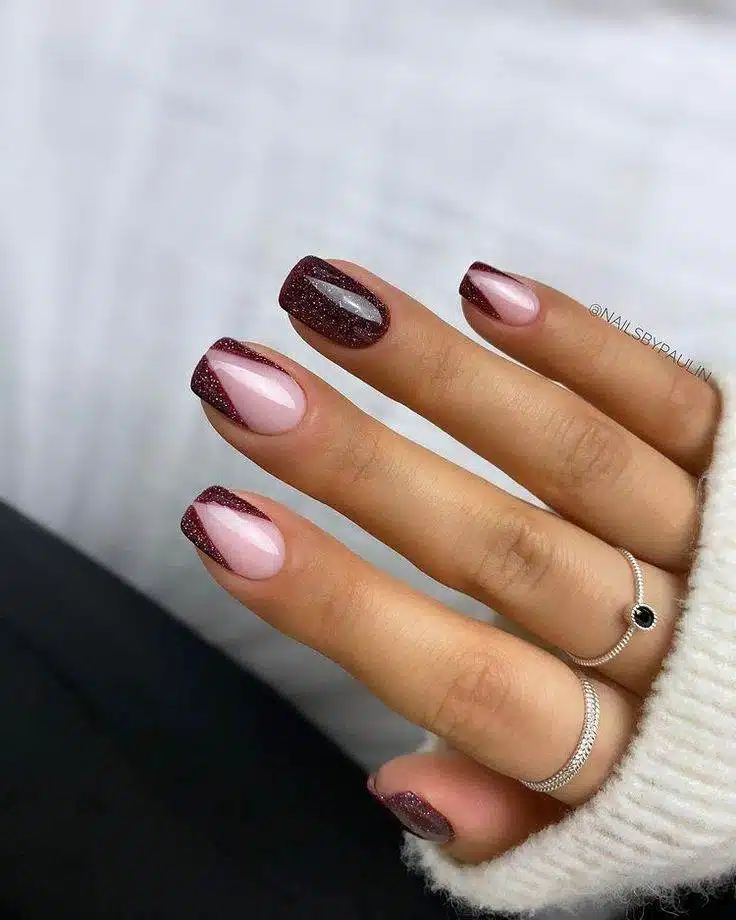 30 Simple But Pretty Short Square Nails - 233
