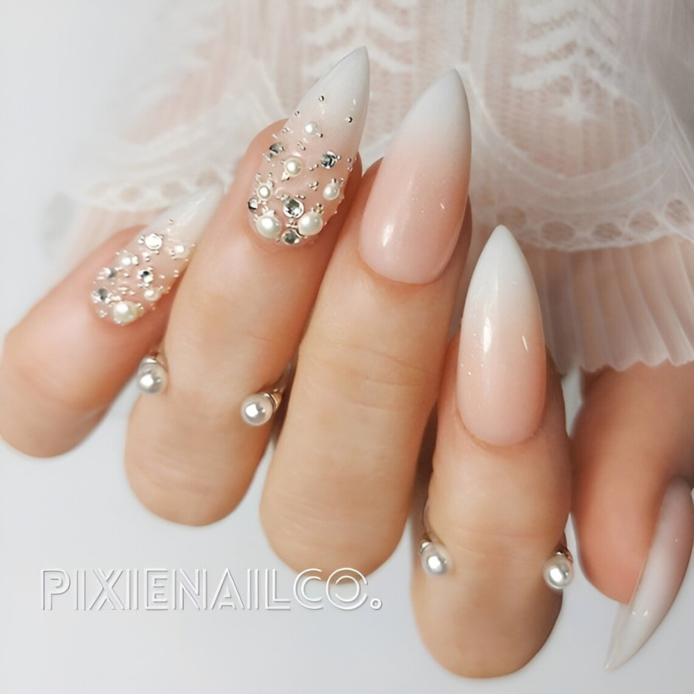 40 Stunning Wedding Nail Designs For Your Dream Wedding - 245