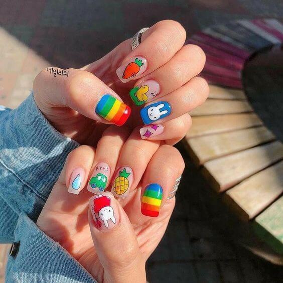 Get You In Mood Now With 20 "Pic and Mix" Manicures - 147