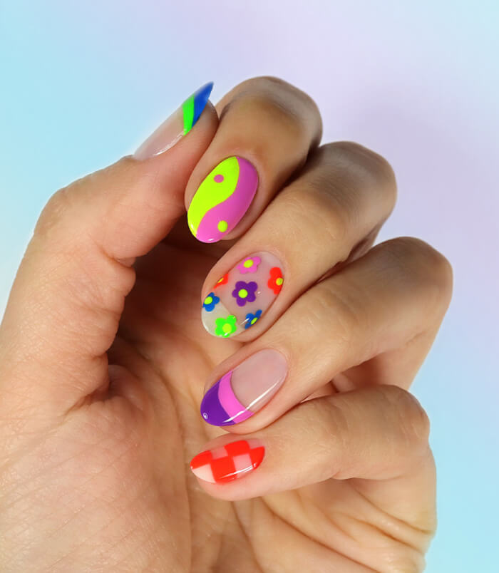 Get You In Mood Now With 20 "Pic and Mix" Manicures - 161