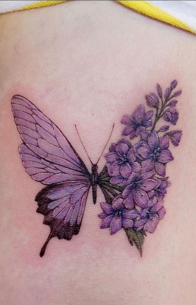 Lilac Tattoo 19