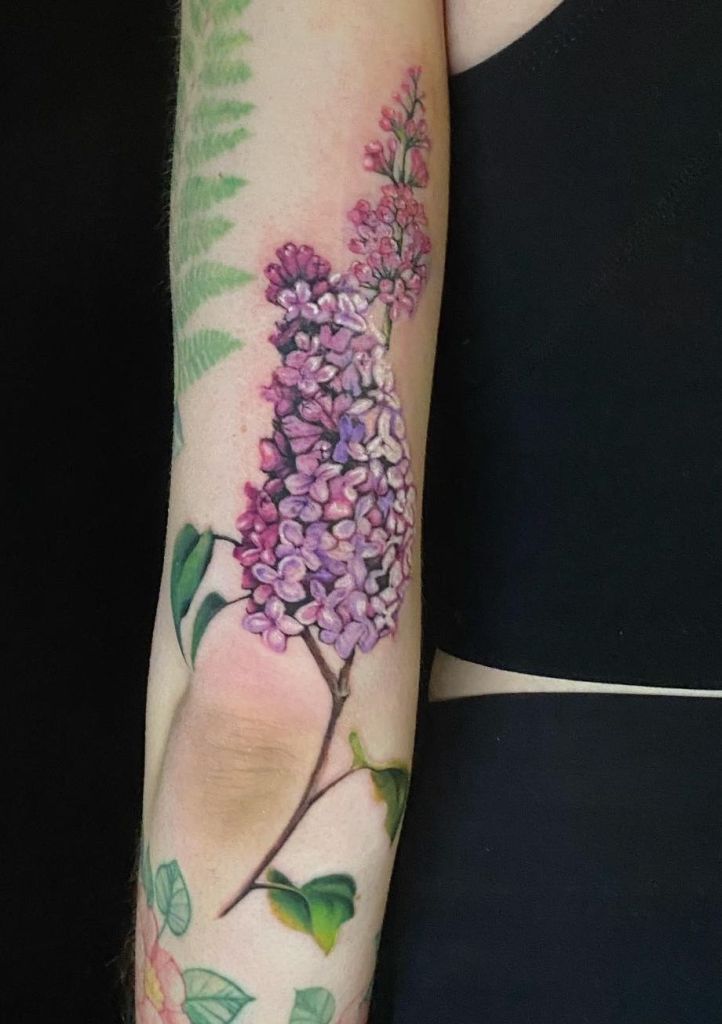 Lilac Tattoo 34