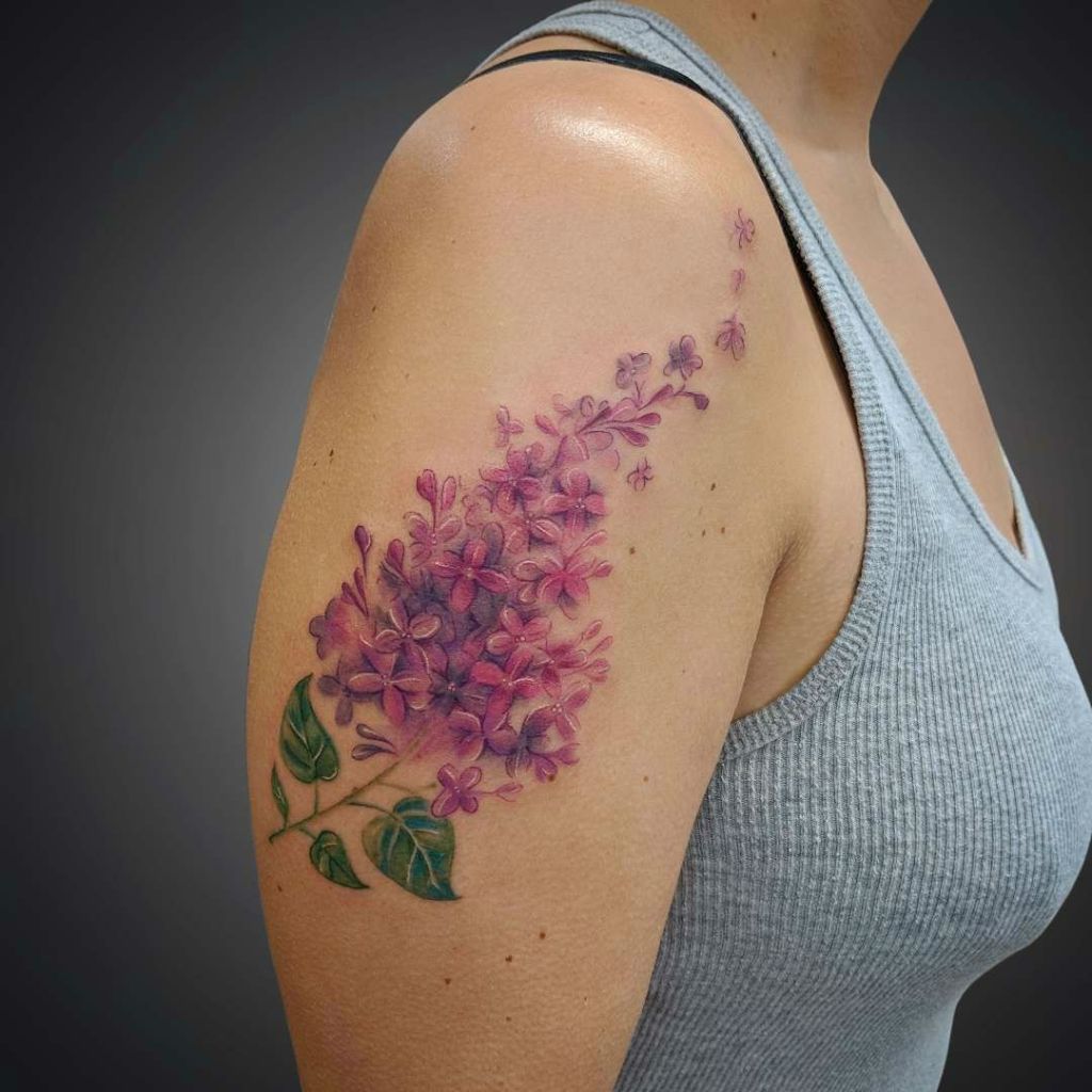 Lilac Tattoo 37