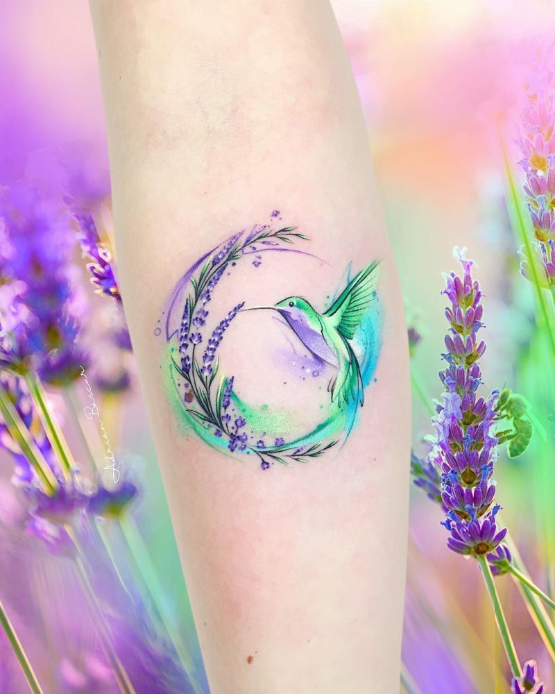 Lilac Tattoo 51