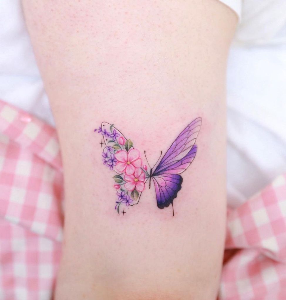 Lilac Tattoo 60