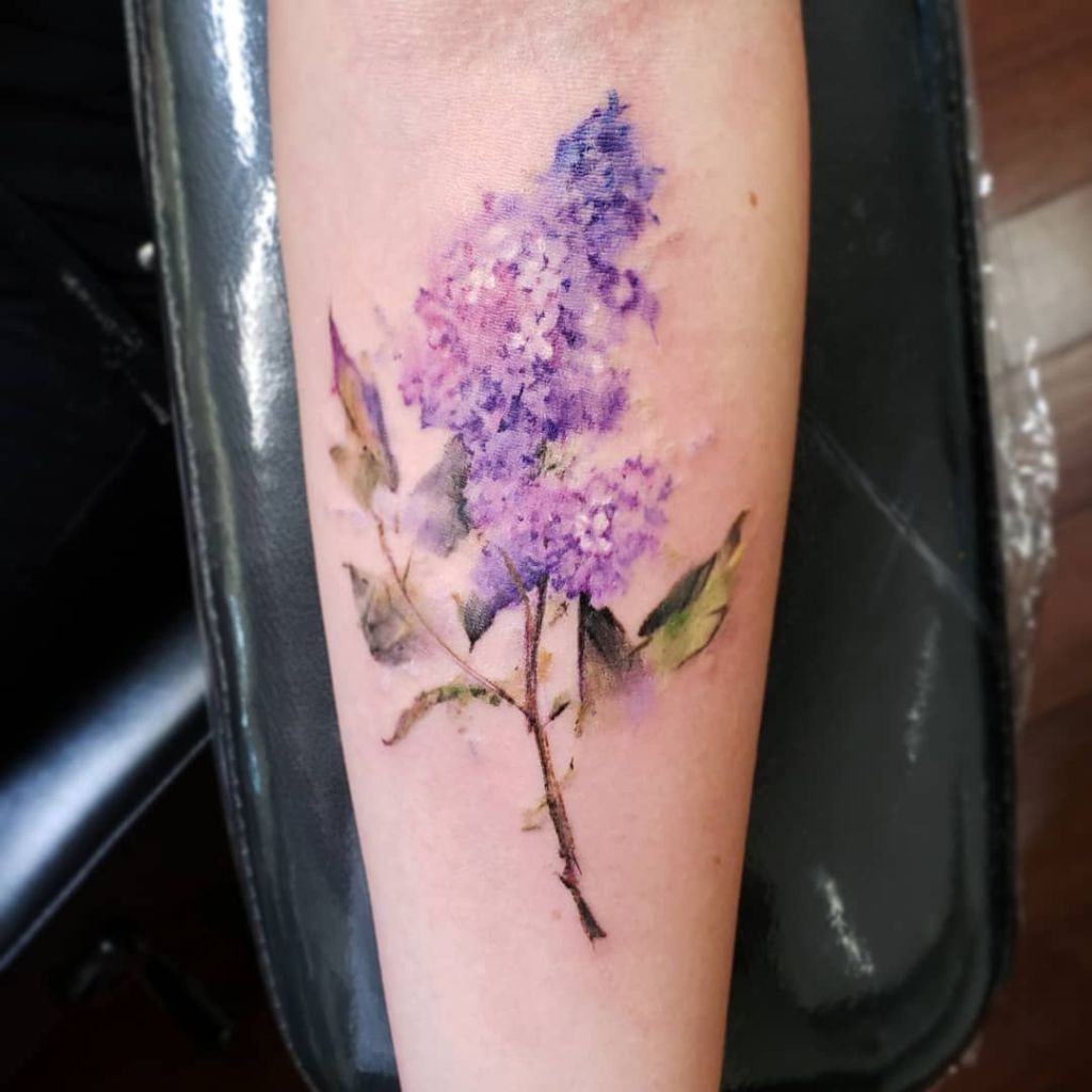 Lilac Tattoo 65