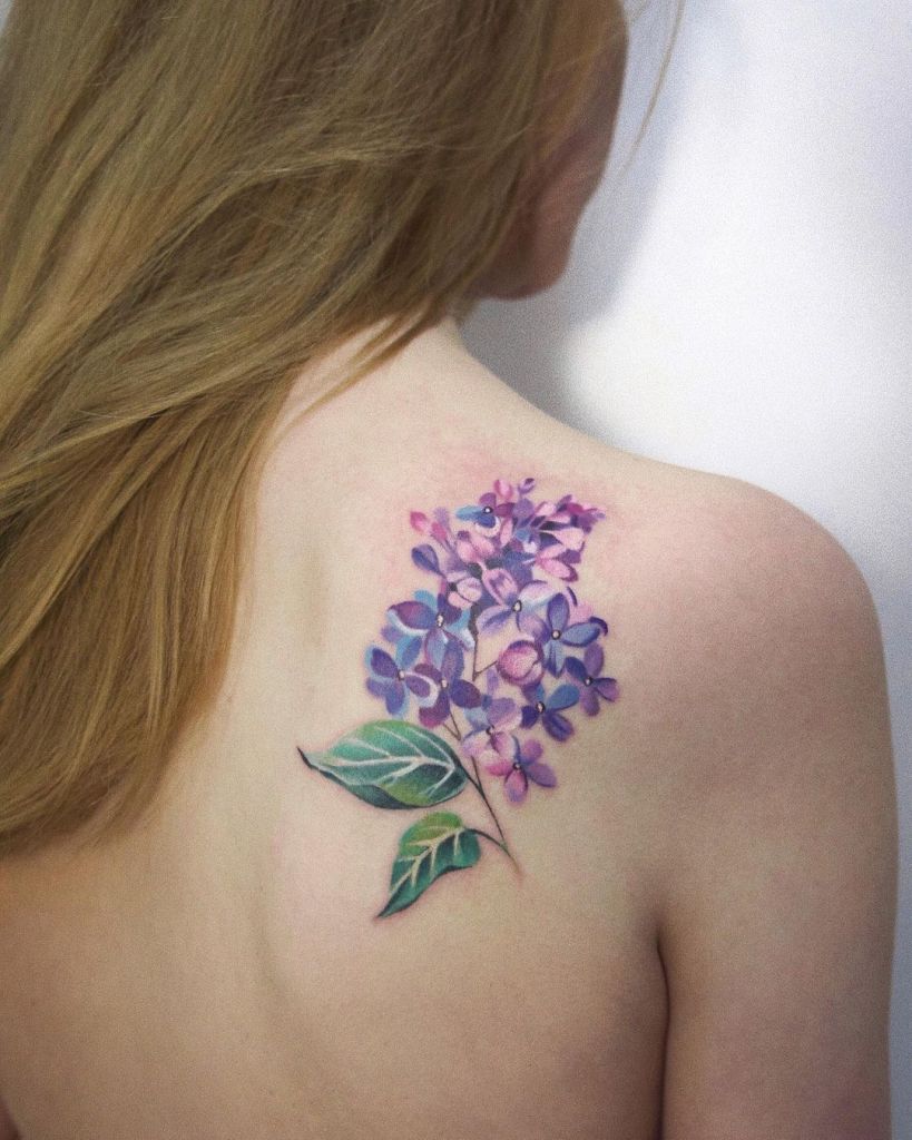 Lilac Tattoo 7