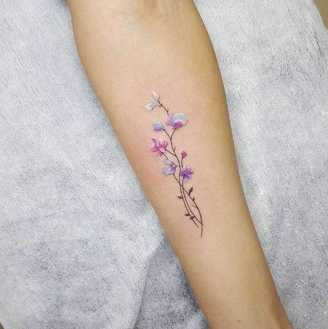 Lilac Tattoo 71