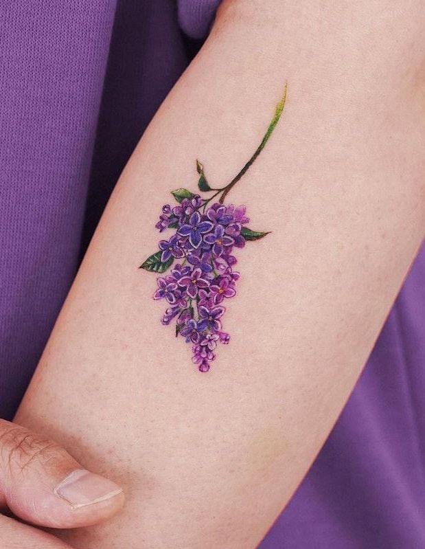 Lilac Tattoo 72