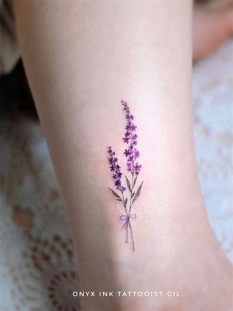 Lilac Tattoo 90