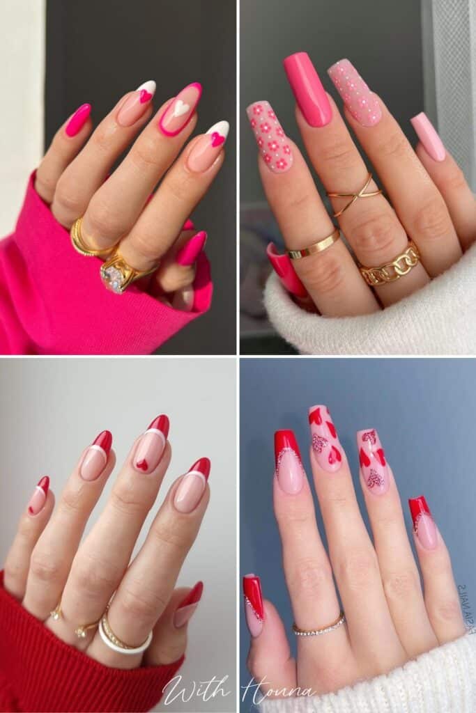45 The Cutest Valentine's Nail Designs and Valentine's Day Nails We Can't Get Over For 2024 - With Houna
