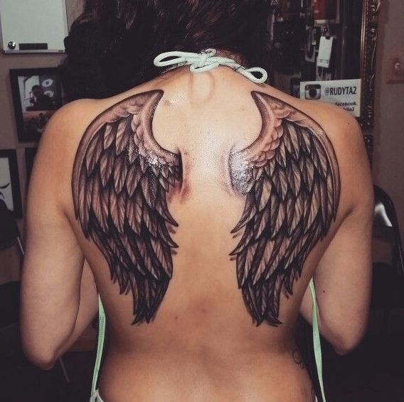 Angels Tattoos For Girls