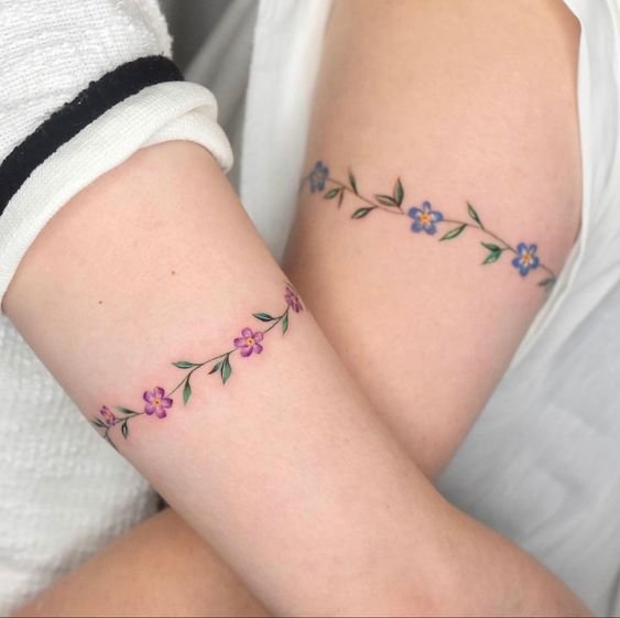 classy women's unique hand tattoos