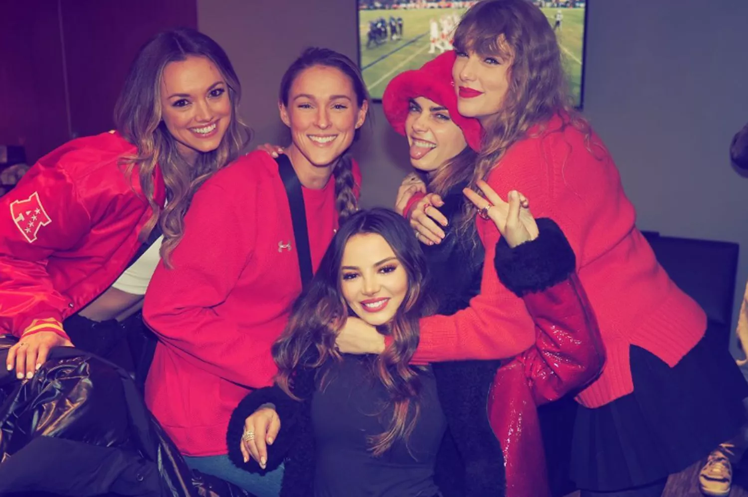 Kylie Kelce Reshares Keleigh Sperry's Photo of Them Together at Chiefs-Ravens Game